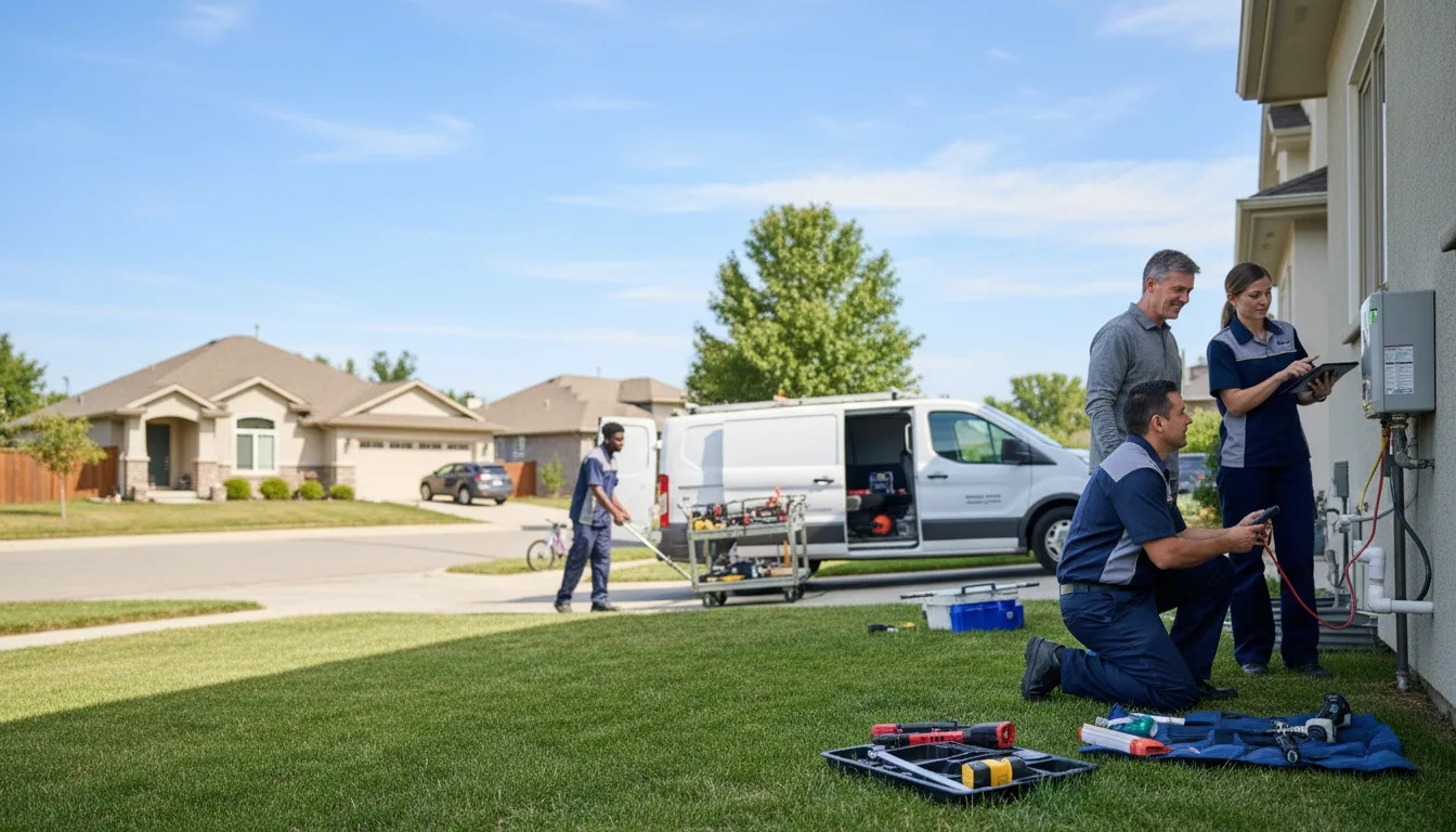 Tankless water heater service in Arnold, CA